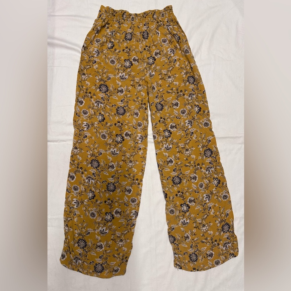Casual floral  pants